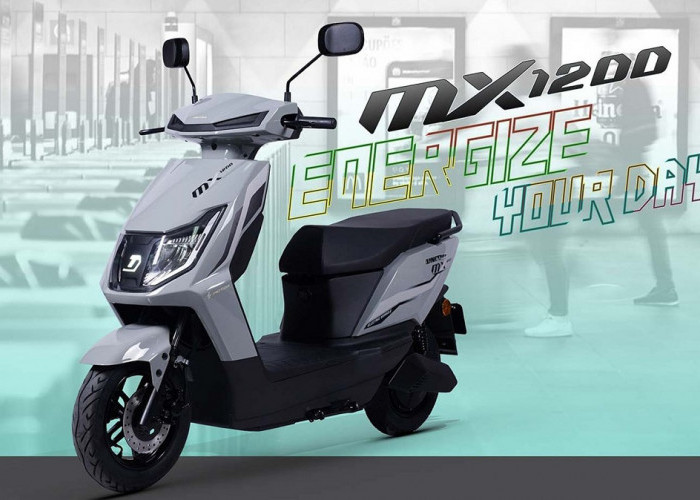 Ojol Merapat! United E-Motor MX-1200: Motor Listrik dengan Jarak Tempuh Luar Biasa, Cocok buat Ngojek