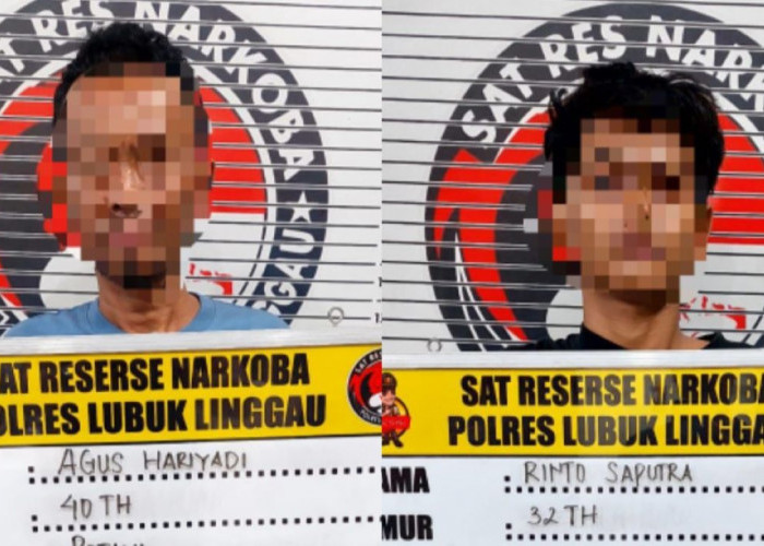 Rumah Kosong Jadi Warung Narkoba di Margorejo Lubuk Linggau, 2 Orang Jadi Tersangka