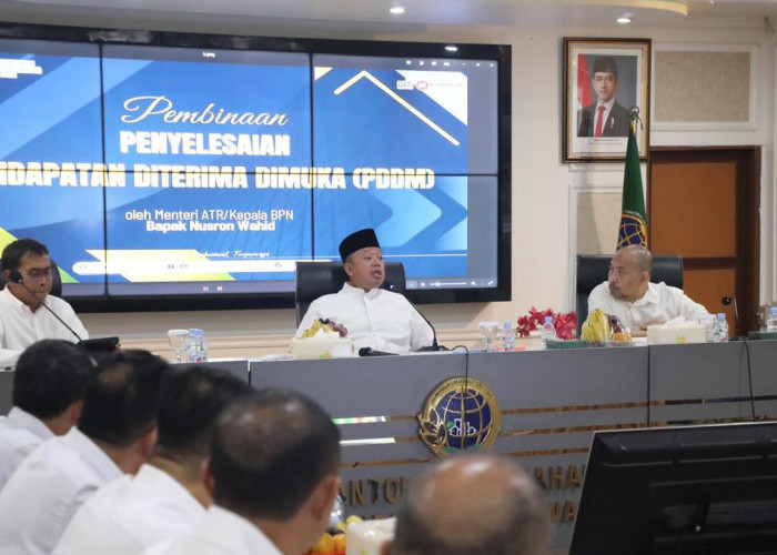 Menteri Nusron Kumpulkan Sejumlah Kepala Kantor Pertanahan di Jawa Barat, Ini yang Ditegaskan