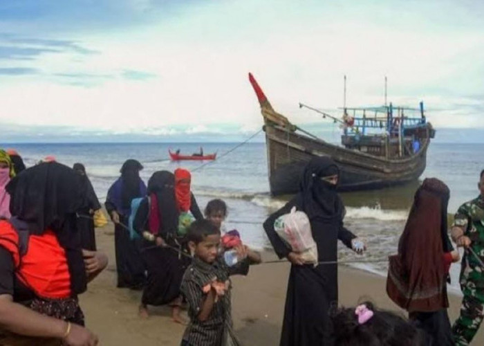 Lagi, 315 Pengungsi Rohingya Tiba di Pidie Aceh, Sudah Gelombang Ke-4