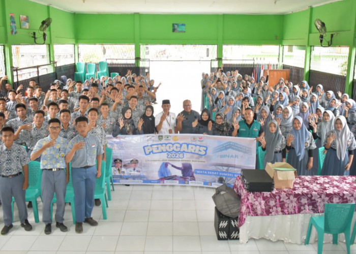 Program Penggaris Sasar Siswa SMAN 4 Lubuk Linggau, Pemeriksaan Mata Diberikan Gratis