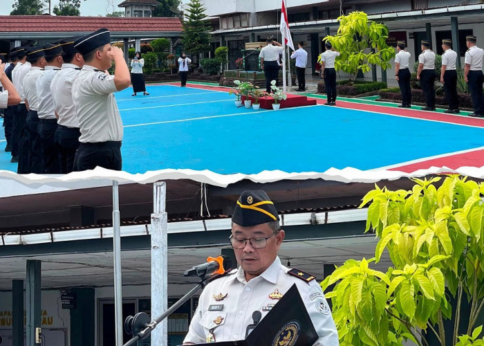 Upacara Hari Anak Nasional 2026, Lapas Lubuk Linggau Serahkan Remisi kepada Anak Binaan