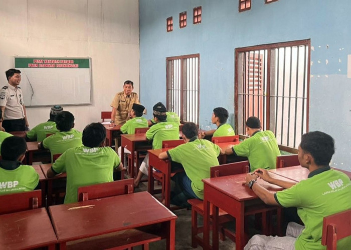 Lapas Lubuk Linggau Hadirkan Kelas Pendidikan untuk Warga Binaan, Buka Jalan Masa Depan Lebih Baik