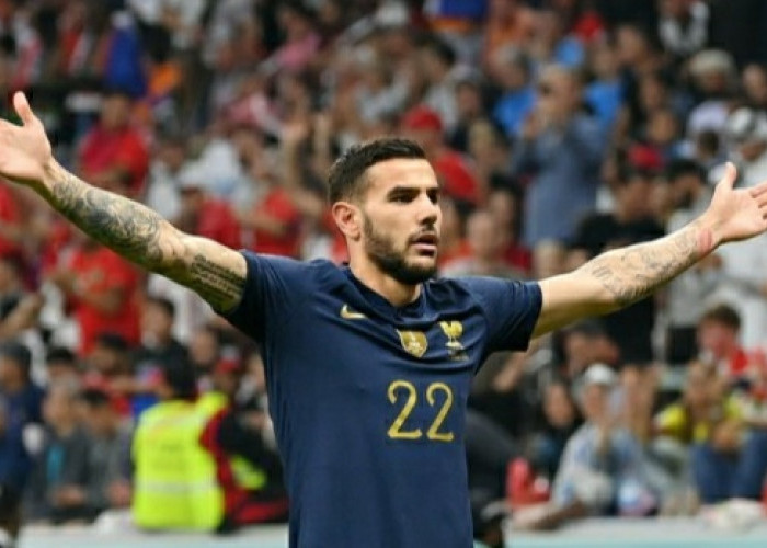 HT: Prancis vs Maroko, Skor 1-0, Theo Hernandez Bawa Prancis Unggul Sementara atas Maroko