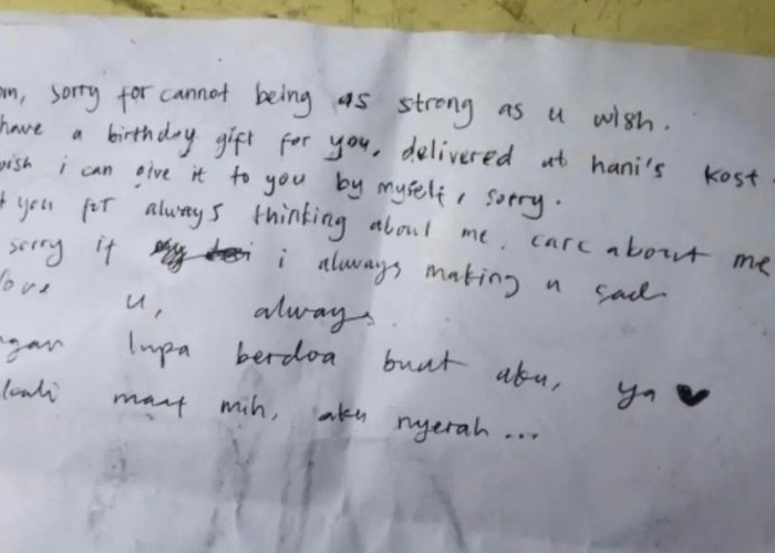Mahasiswa Unnes di Semerang Tewas Bunuh Diri, Meninggalkan Surat Untuk Ibu, Isinya Begitu Menyentuh