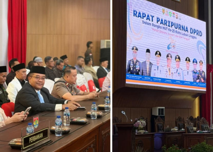 Lapas Lubuk Linggau Hadiri Rapat Paripurna DPRD dalam Rangka HUT ke-25 Kota Lubuk Linggau 