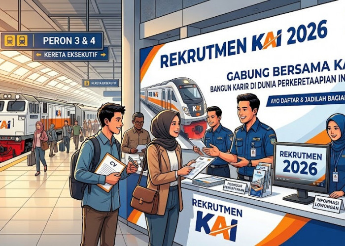Rekrutmen KAI September 2026 Lulusan SLTA-S1 Bisa Daftar, Cek Formasi dan Syaratnya