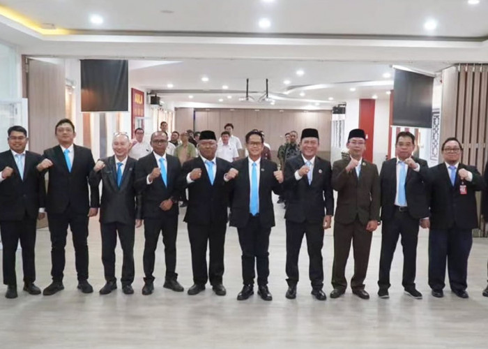 Perkuat Organisasi, Jajaran Kanwil BPN Sumsel Ikuti Pelantikan Pejabat Manajerial dan Fungsional ATR/BPN
