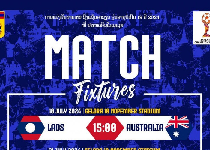 Piala AFF U-19: Prediksi Laos U-19 vs Australia U-19, Kamis 18 Juli 2024, Kick Off 15.00 WIB