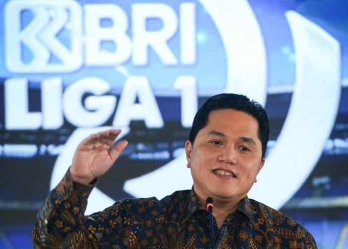 Erick Thohir Targetkan BRI Liga 1 Bisa Bersaing di Level Asia