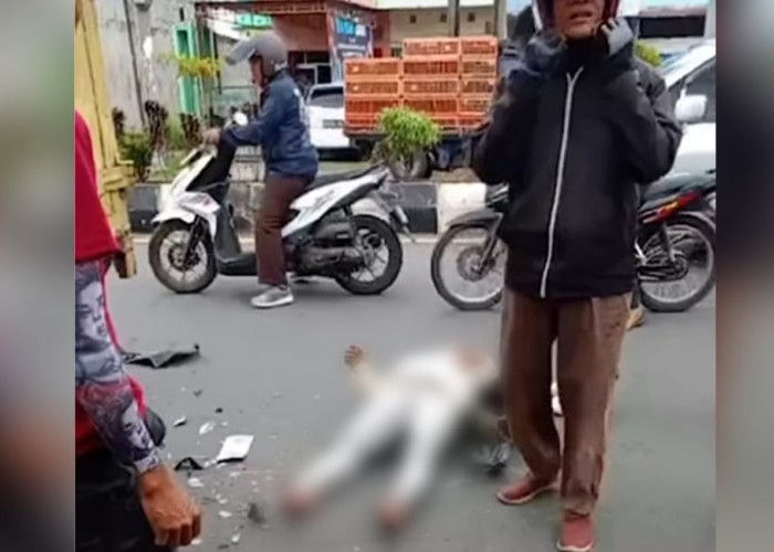 Pelajar SMK Negeri 3 Lubuk Linggau Terkapar di Jalan Simpang Periuk, ini Penyebabnya