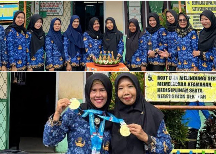Keren, Guru SD Negeri 26 Lubuk Linggau Borong Medali Kejurprov 2026: Kepsek Beri Apresiasi 