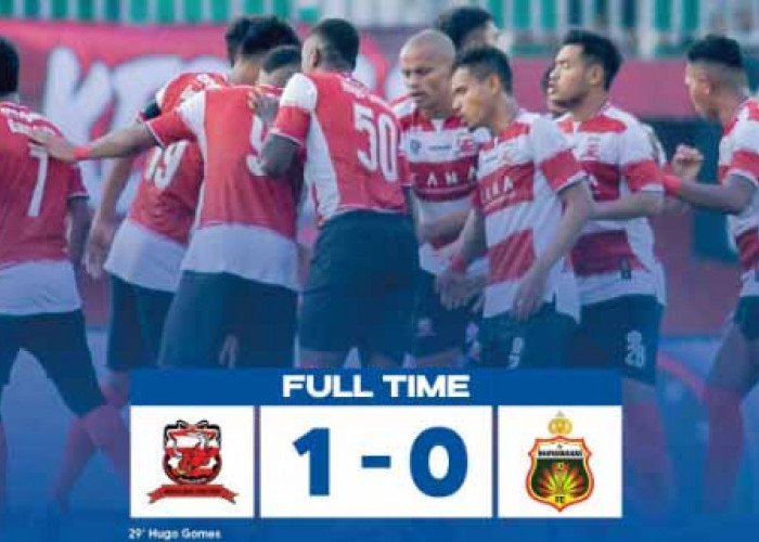 Hasil BRI Liga 1 : Madura United Menang Tipis atas Bhayangkara FC 