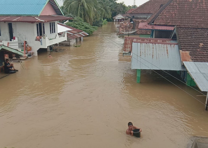 40 Desa di Muratara Masih Terendam Banjir, Berikut Kondisi Terkini 