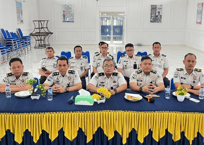 Lapas Lubuk Linggau Ikuti ANEV Kinerja Triwulan II Semester I Tahun 2026