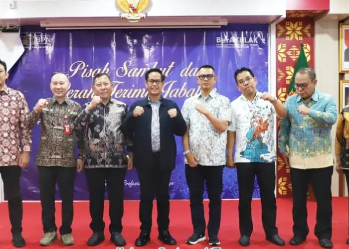 Pisah Sambut Pejabat Kanwil BPN Sumsel, Perkuat Soliditas dan Sinergi Pelayanan Pertanahan