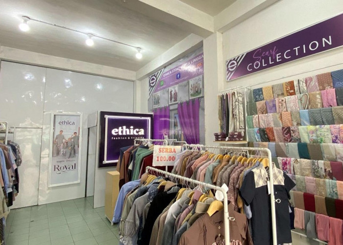 Serbu Promo 10 Persen Pakaian Muslim Harga Terjangkau Kualitas Terbaik di Ethica Store Lubuk Linggau