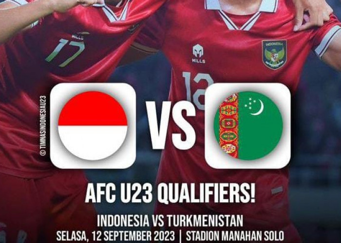 Prediksi dan Jadwal Indonesia vs Turkeminstan, Kualifikasi Piala Asia U-23 2024, Hari ini!