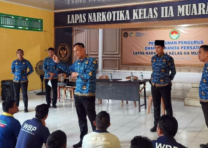 Ka. KPLP Lapas Narkotika Muara Beliti Sosialisasikan Tata Tertib dan Program Pembinaan Warga Binaan