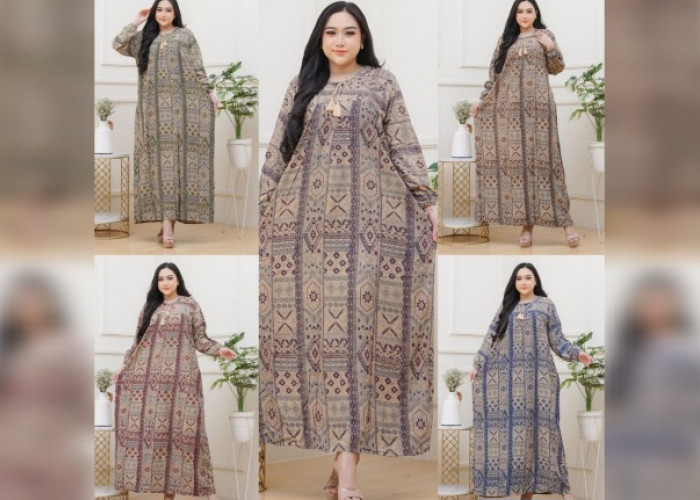6 Alasan Kenapa Kamu Harus Punya Gamis Etnik Motif Songket: Tampil Mewah dan Anggun