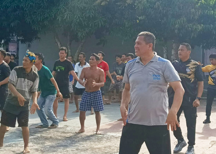 Tingkatkan Semangat dan Kebersamaan, Lapas Narkotika Muara Beliti Gelar Senam Bersama Warga Binaan