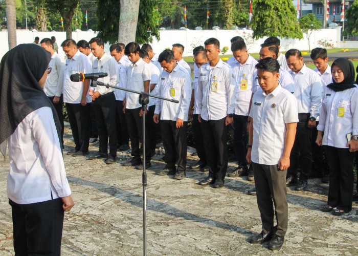 Kantor Pertanahan Musi Rawas Gelar Apel Pagi, Tekankan Disiplin dan Profesionalisme ASN