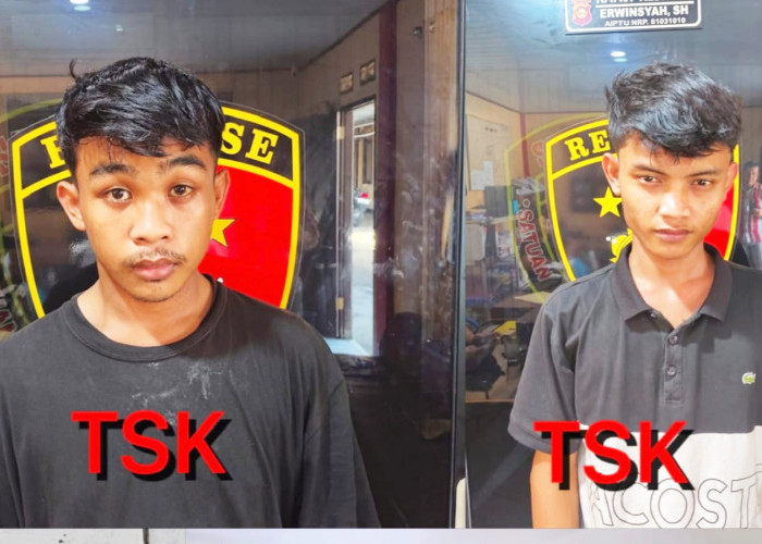 2 Pencuri di Rumah Kosong di Lubuk Linggau Diringkus, 3 HP Raib
