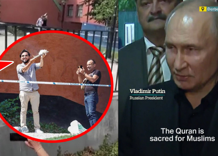 Vladimir Putin: Suci Bagi Umat Islam dan Harus Suci Bagi Orang Lain, Putin Serahkan Al Quran ke Masjid Tertua 