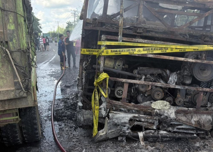Ada Keanehan di Manifest Penumpang Bus ALS yang Terbakar, Sebabkan 16 Orang Tewas di Muratara