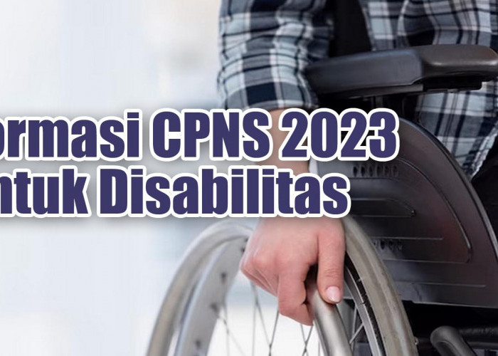 Kriteria Jabatan Formasi CPNS 2023 untuk Disabilitas, Berikut Cara Buat Surat Keterangannya