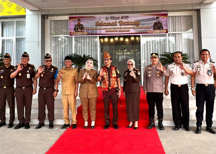 Lapas Lubuk Linggau Hadiri Kunjungan Kerja Kajati Sumsel, Perkuat Sinergi Antarinstansi