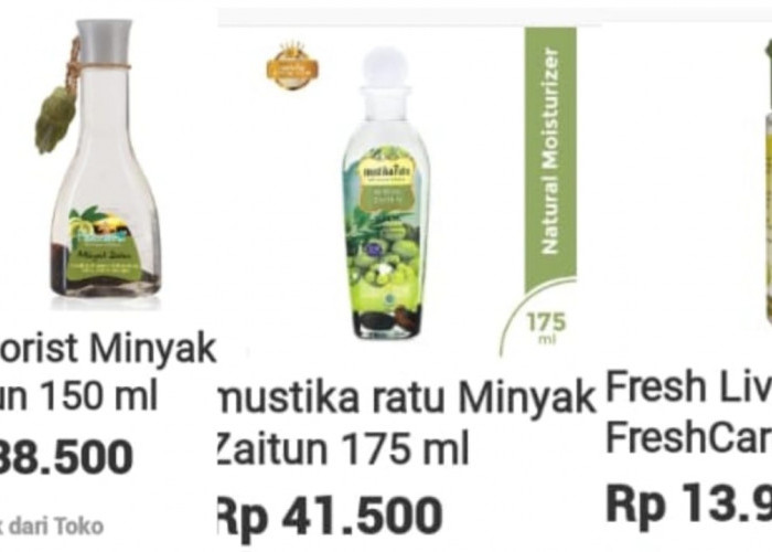 9 Produk Minyak Zaitun Dijual di Alfamart