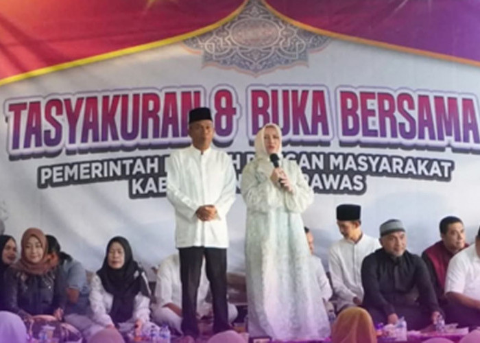 Pemkab Musi Rawas Gelar Tasyakuran dan Buka Puasa Bersama, Ratna Machmud - Suprayitno Komitmen Jalankan Amanah