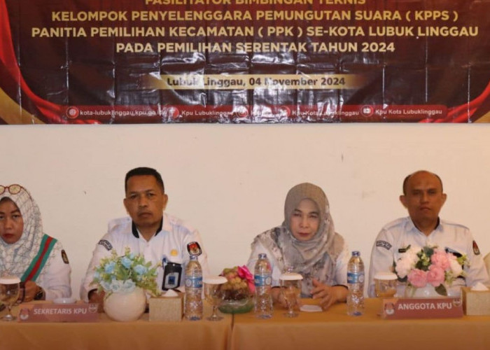 Jelang Pemilihan, KPU Lubuk Linggau Laksanakan Training Of Trainer Bagi PPK