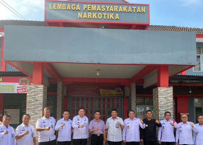PK Ahli Utama Ditjen Pas, Monev dan Safari Ramadan ke Lapas Narkotika Kelas IIA Muara Beliti