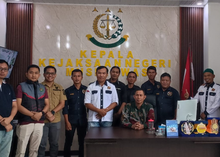 PWI Musi Rawas Kunjungi Kejaksaan Negeri, Abu Nawas: Jurnalis Harus Tanggung Jawab dan Profesional