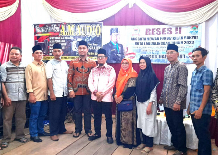Reses II Anggota DPRD Kota Lubuklinggau H Agus Hadi Berjuang Bersama Rakyat