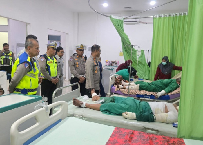 Dengar Ledakan, Ini Pengakuan Korban Tabrakan Bus ALS dengan Truk Tangki di Jalinsum Muratara Yang Selamat