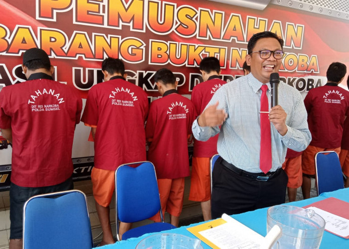 Tak Lagi Jadi Kapolres Lubuklinggau, ini Penampilan AKBP Harissandi di Polda Sumatera Selatan
