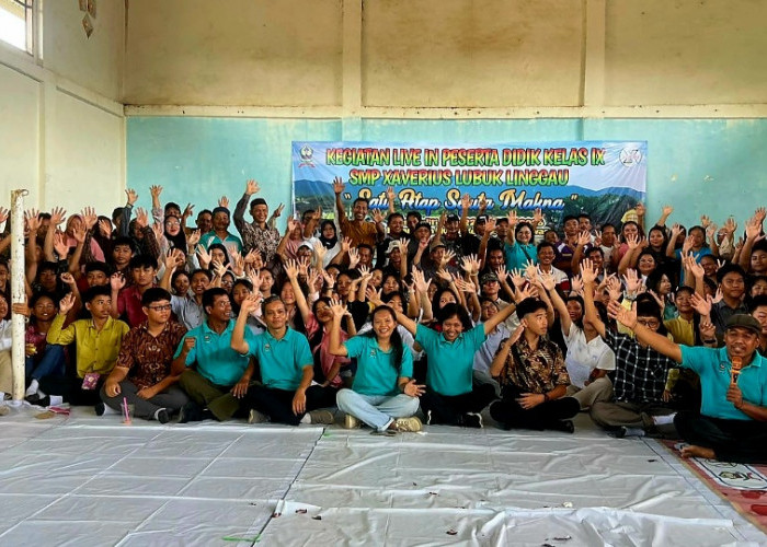 Hebat, SMP Xaverius Lubuk Linggau Gelar Kegiatan Live In: Bentuk Karakter Siswa Hidup Bermasyarakat