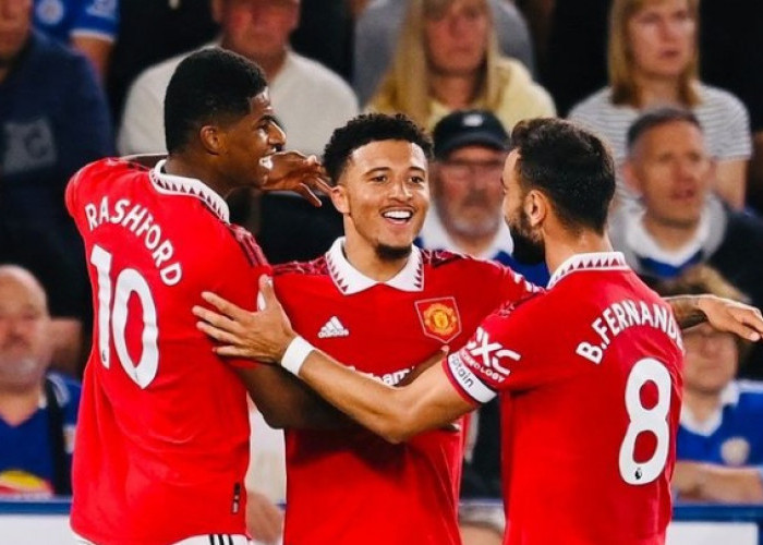 Leicester 0-1 Man United: Setan Merah Tembus Lima Besar
