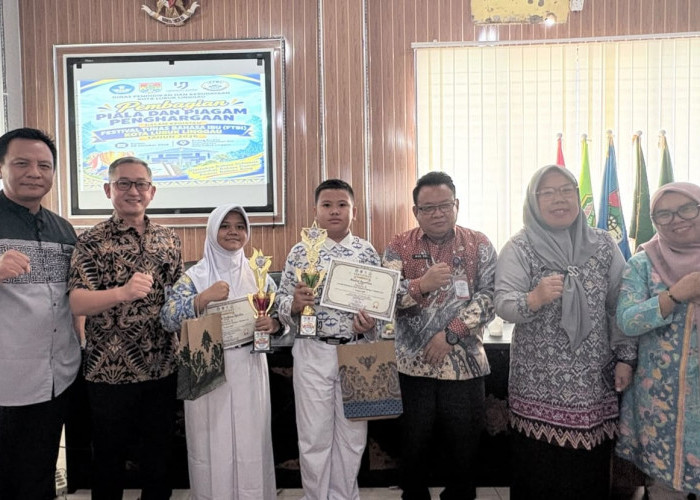 Dua Siswa SMPN 3 Lubuk Linggau Juara di FTBI Tingkat Kota 2026, Kepsek Dorong Prestasi Murid