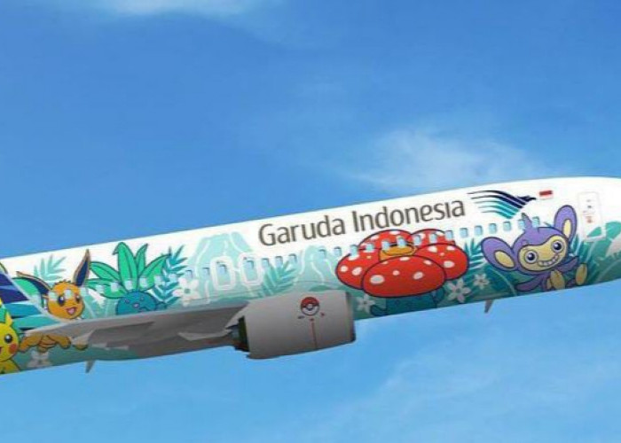 Maskapai Garuda Indonesia Kolaborasi dengan Pokemon, Luncurkan Pikachu Jet GA