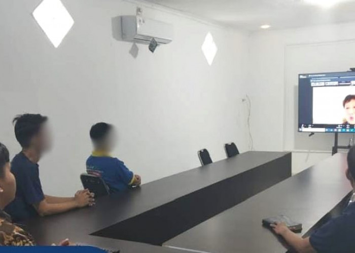 Dalam﻿ Suasana Khusyuk, Lapas Narkotika Muara Beliti Ikuti Ibadah Jumat Agung Virtual