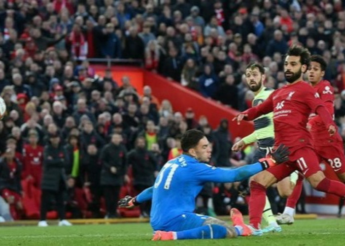 Hasil Liverpool Vs Man City : Gol Salah Menangkan The Reds