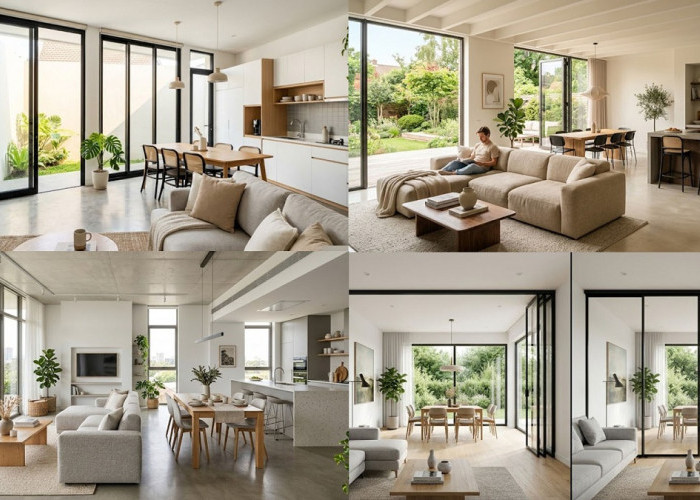 Rumah Minimalis Makin Lega dengan Konsep Open Space, Ini Keunggulannya