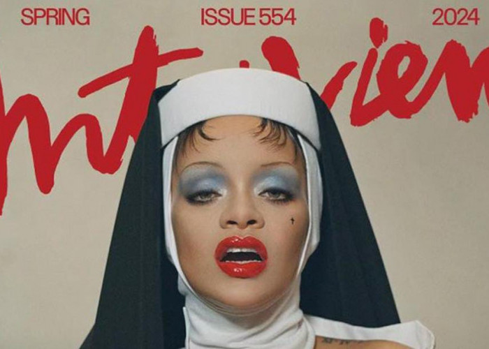 Picu Kontroversi, Rihanna jadi Biarawati di Sampul Majalah Terbaru, Kini Dituduh Melakukan Blasphemy