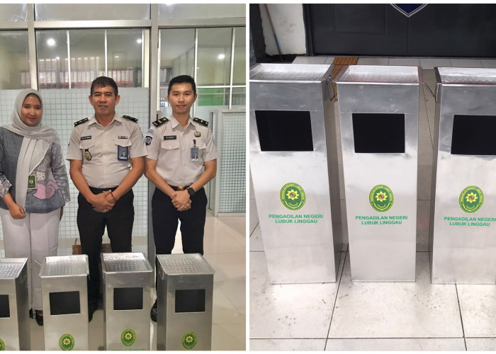 Pengadilan Negeri Dukung Produk Karya Warga Binaan Lapas Lubuk Linggau