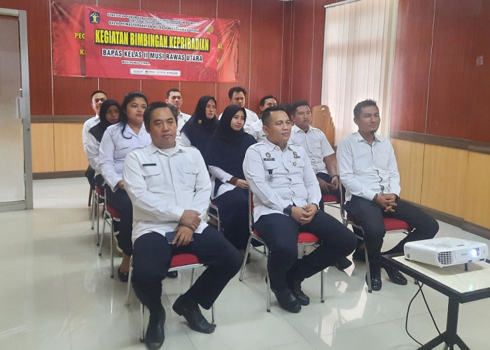 Bapas Muratara Ikuti Webinar Nasional Bersama BPSDM Hukum dan HAM Secara Hybrid