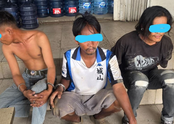 Bikin Resah Pengendara, 3 Pengamen Diamankan di Simpang Macan Lindungan Palembang